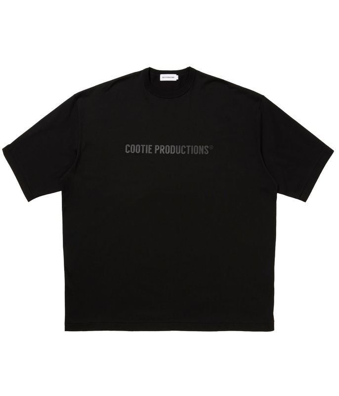 Oversized Print S/S Tee【BLACK】