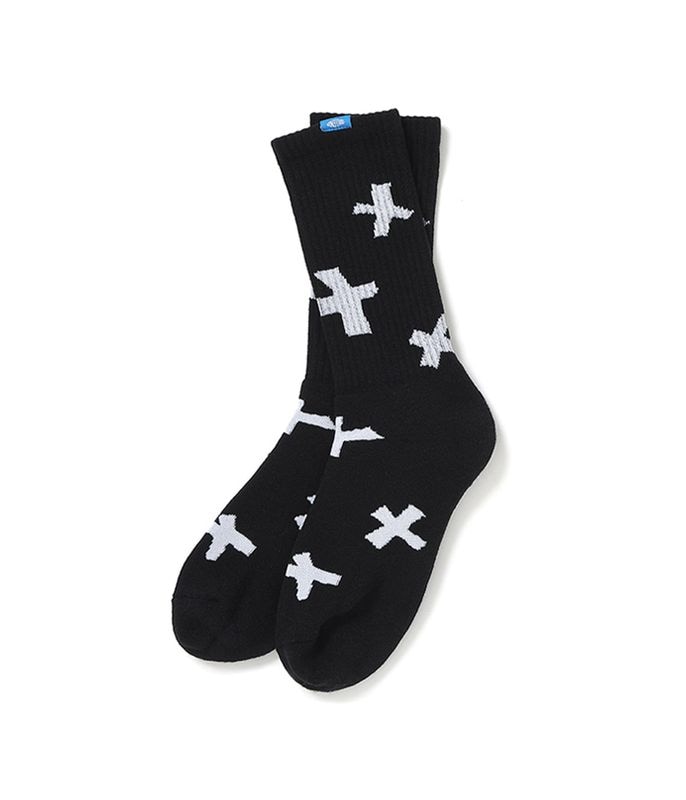 CROSS SOCKS【2 Colors Available】