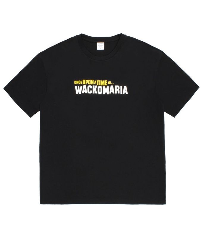 WASHED HEAVY WEIGHT T-SHIRT (TYPE-5)【BLACK】