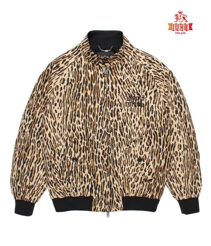 BARACUTA / LEOPARD G9 HARRINGTON JACKET【BEIGE】