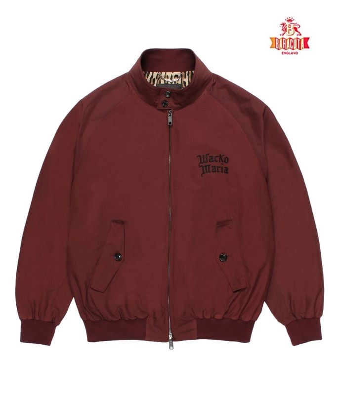 BARACUTA / G9 HARRINGTON JACKET【BURGUNDY】