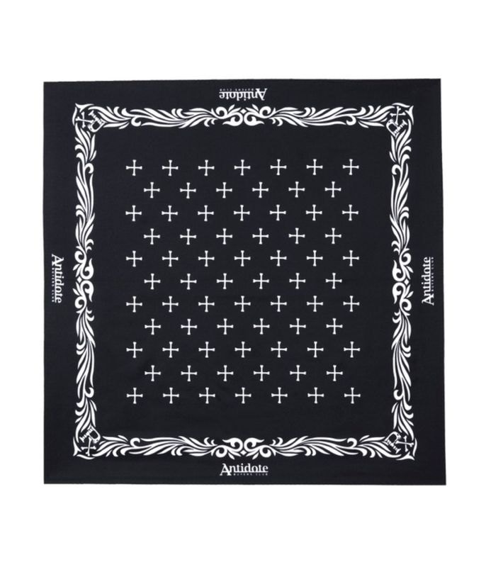 Silk Bandana【BLACK】