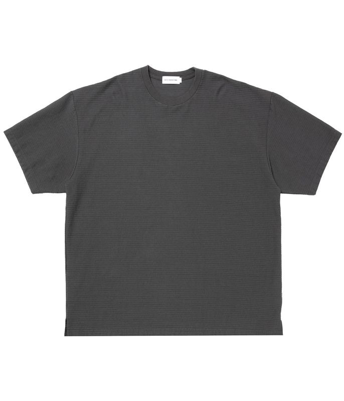 Bumpy Border Jersey S/S Tee【BLACK】