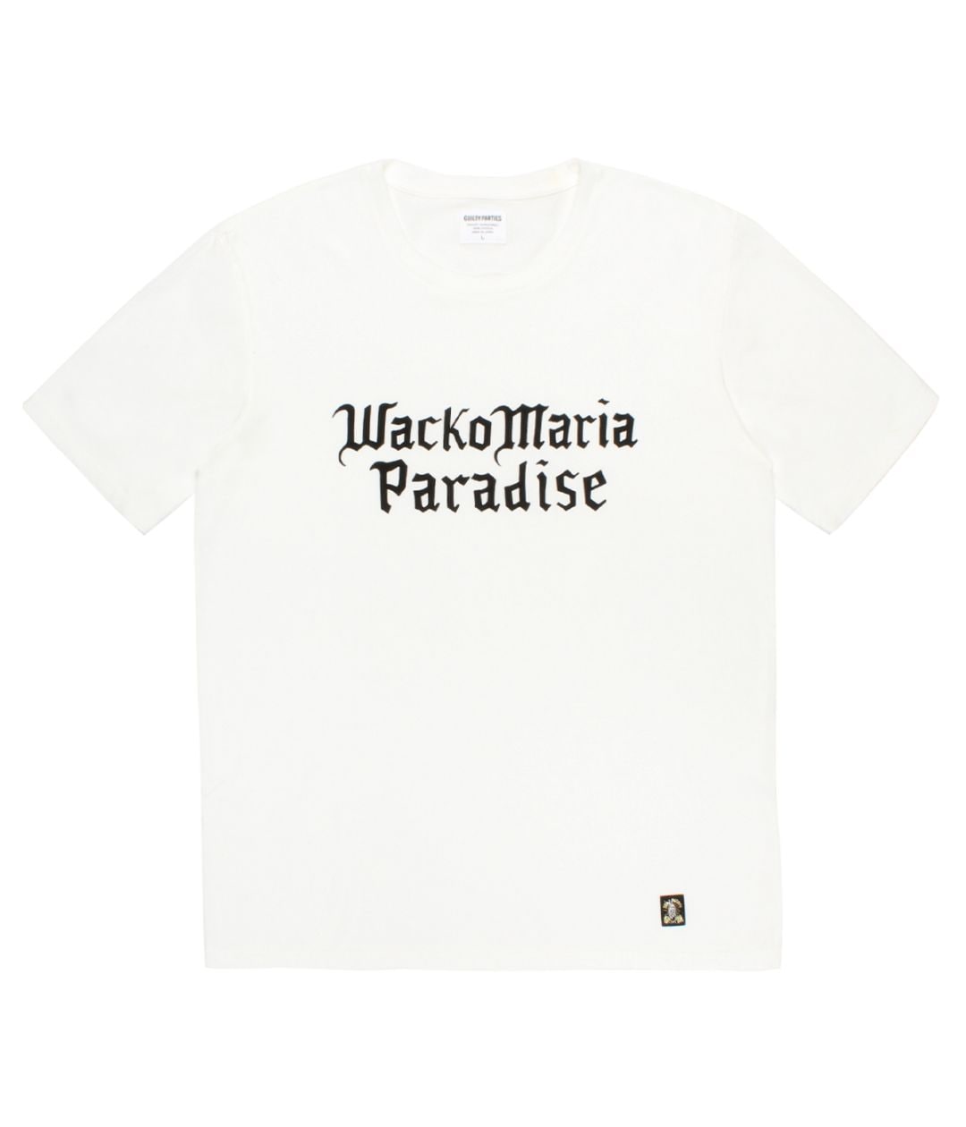 STANDARD CREW NECK T-SHIRT【WHITE】