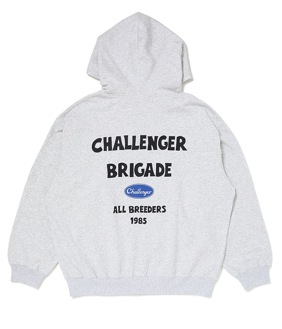 BRIGADE ZIP HOODIE【GRAY】