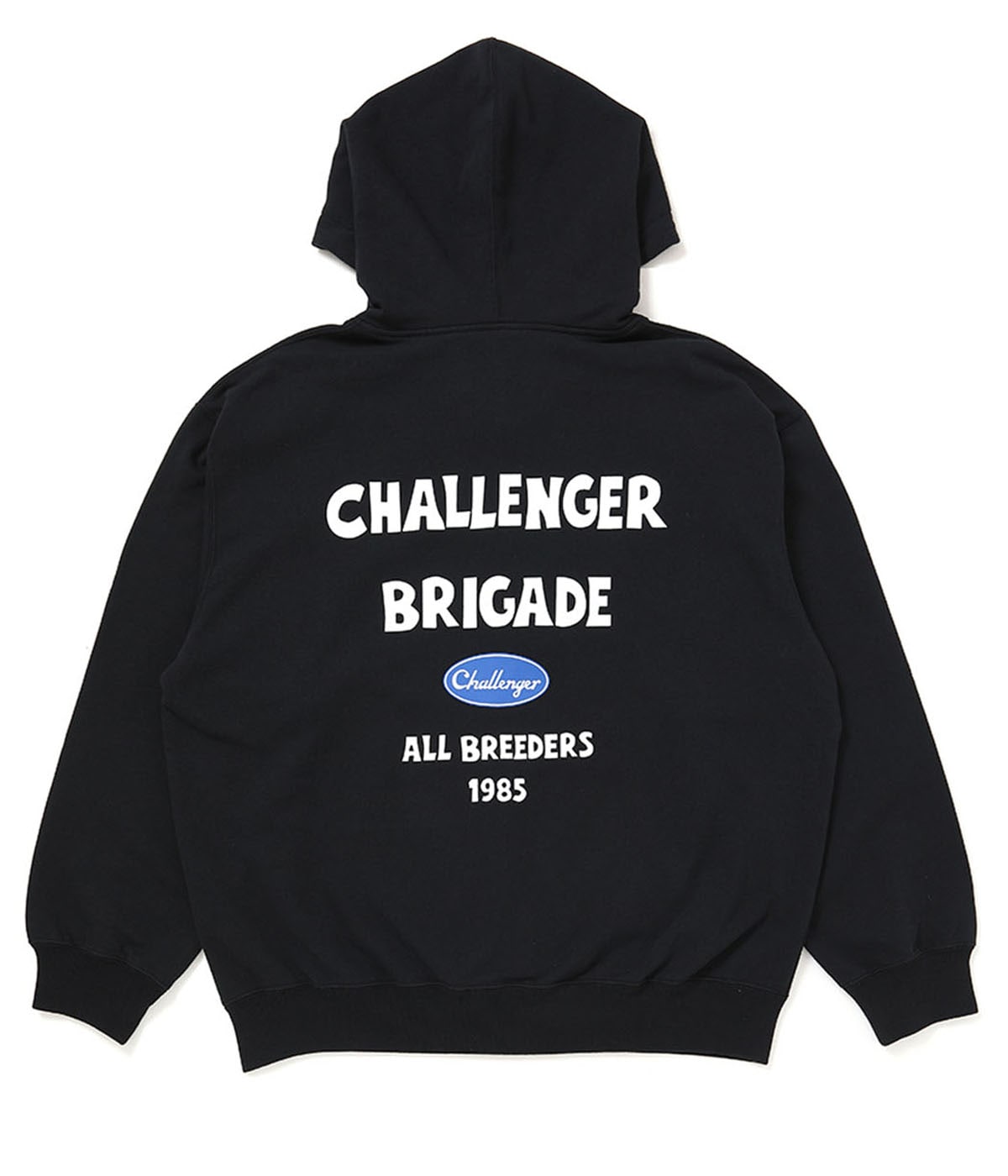 BRIGADE ZIP HOODIE【BLACK】