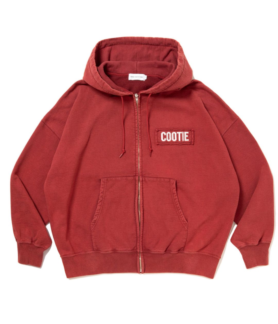 トップス COOTIE AD Processing Sweat Hoodie COOTIE PRODUCTIONS/AD Processing Sweat Zip Hoodie（Black
