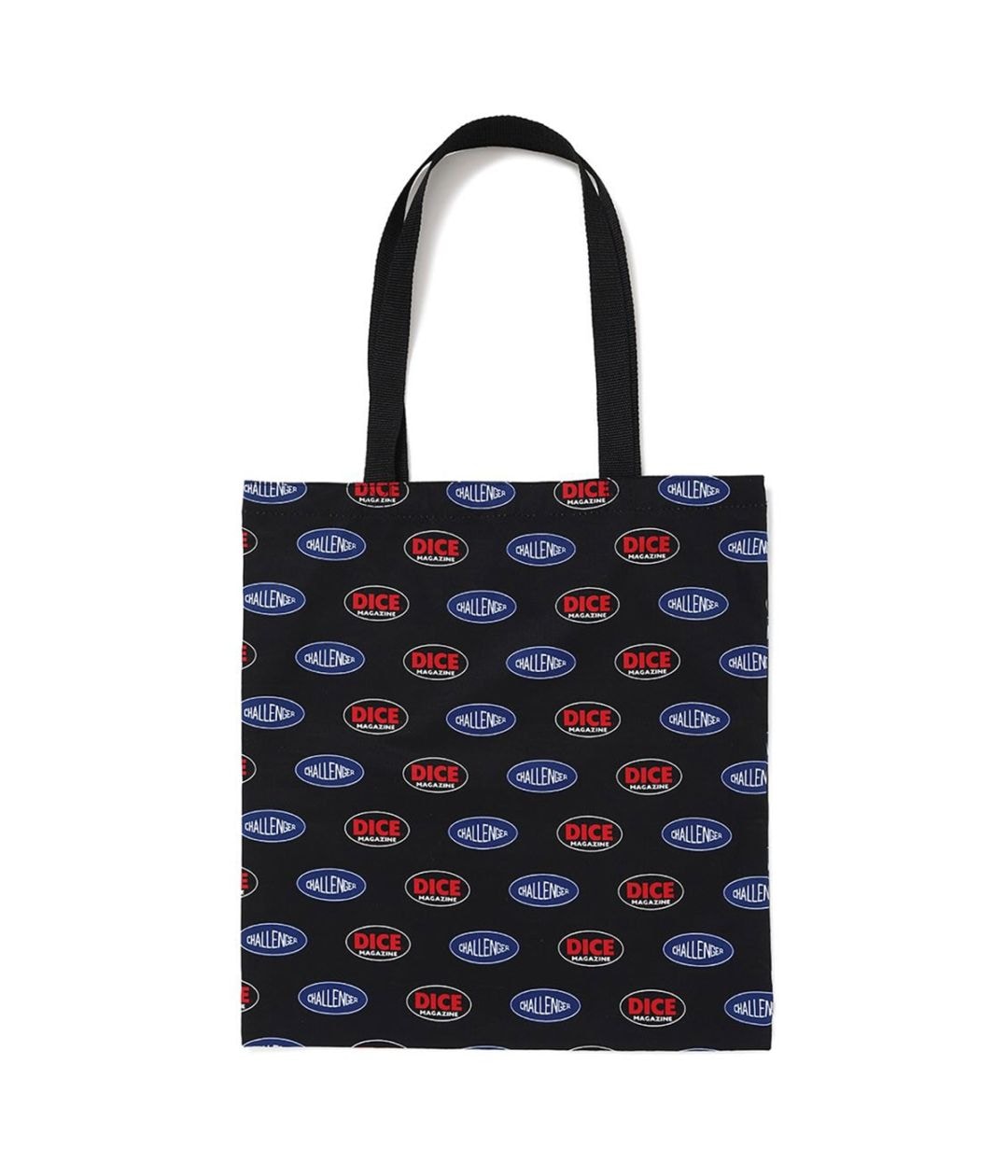 DICE TOTE BAG【BLACK】