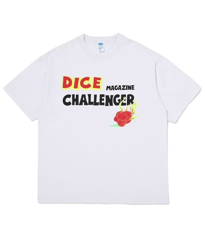 S/S DICE TEE【WHITE】