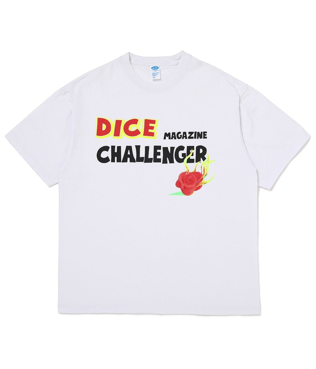 S/S DICE TEE【WHITE】