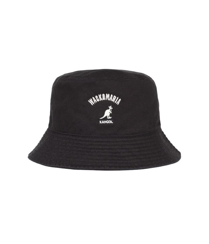 KANGOL / WASHED BUCKET HAT【BLACK】