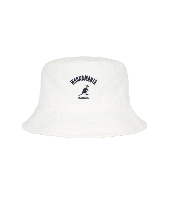 KANGOL / WASHED BUCKET HAT【WHITE】