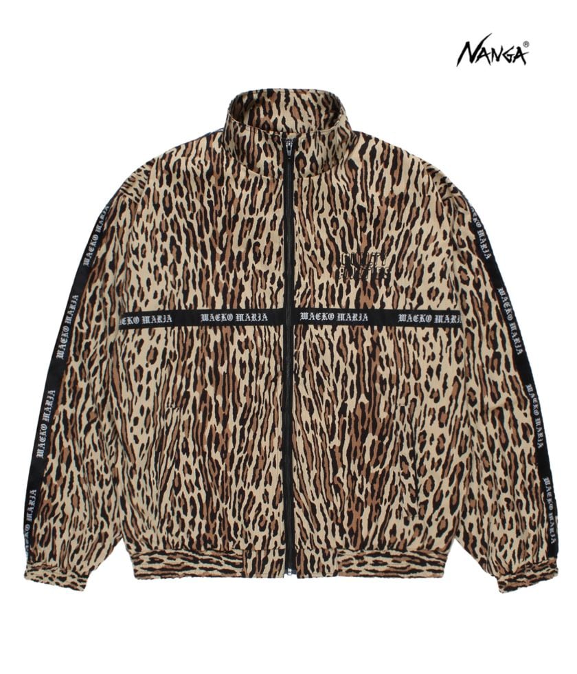 NANGA / LEOPARD TRACK JACKET【BEIGE】
