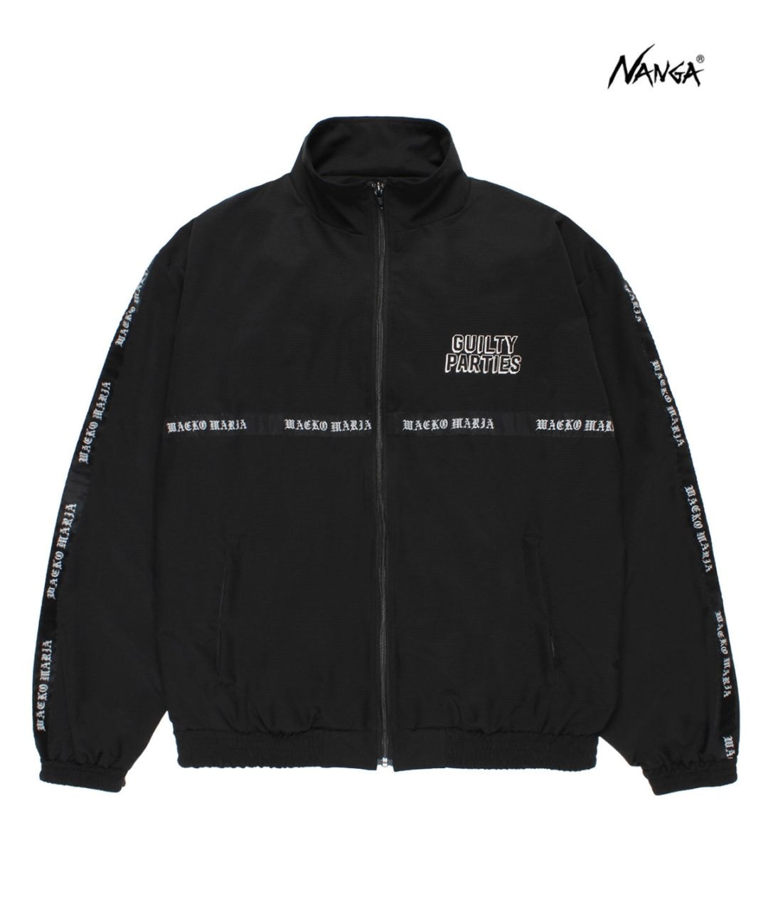 NANGA × WACKO MARIA トラックジャケット　XL NANGA / TRACK JACKET【BLACK】｜WACKO MARIA｜MELTING POT（正規取扱