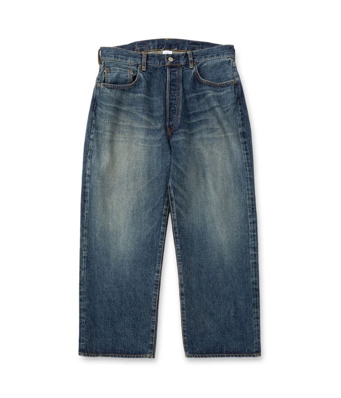 VINTAGE REPRODUCT DENIM PANTS -USED- 【USED INDIGO BLUE】