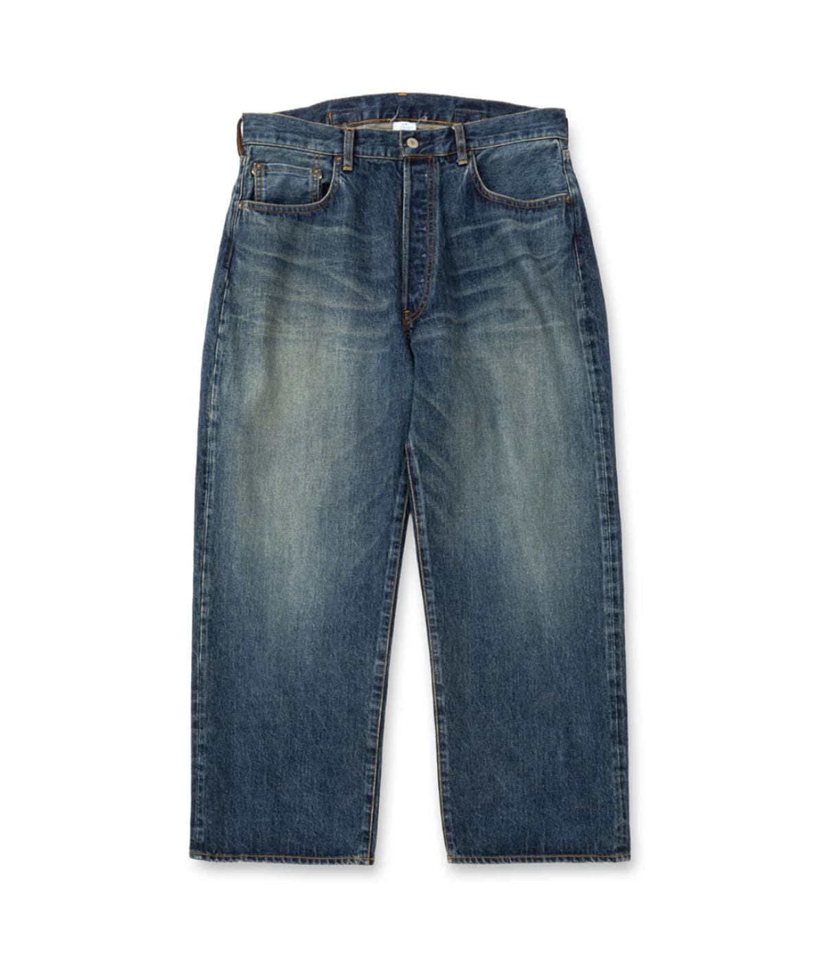 VINTAGE REPRODUCT DENIM PANTS -USED- 【USED INDIGO BLUE】