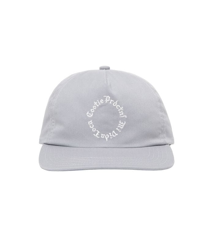 T/C Twill 5 Panel Cap【GRAY】