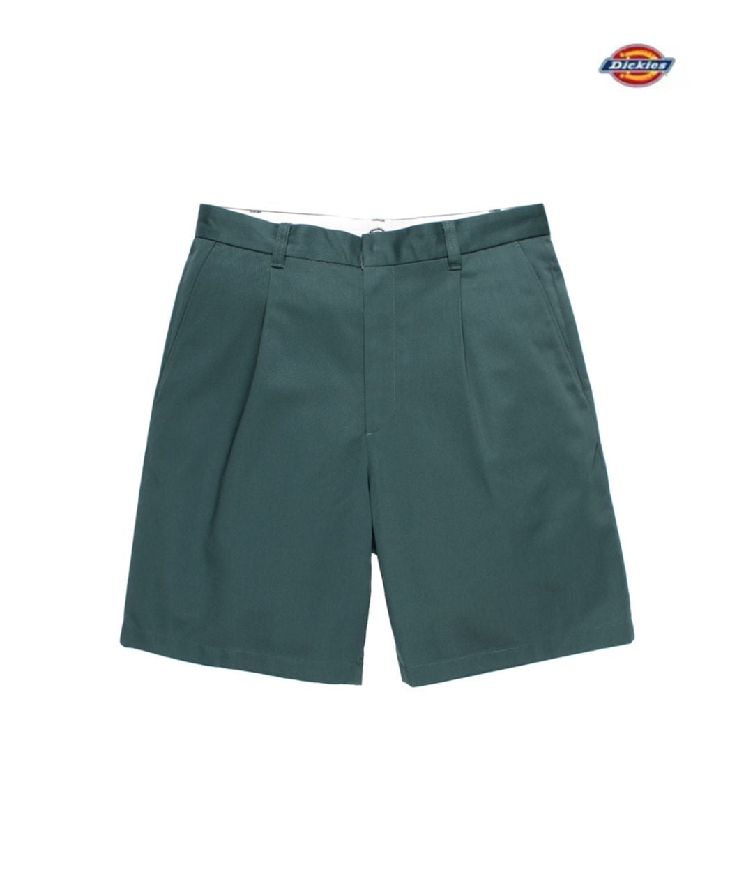 DICKIES / PLEATED SHORT TROUSERS【GREEN】