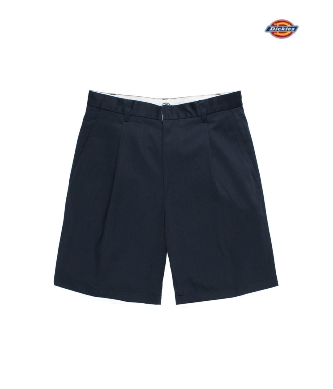 DICKIES / PLEATED SHORT TROUSERS【NAVY】