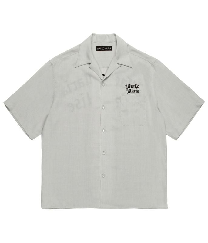 50'S OPEN COLLAR SHIRT (TYPE-2)【L-GRAY】