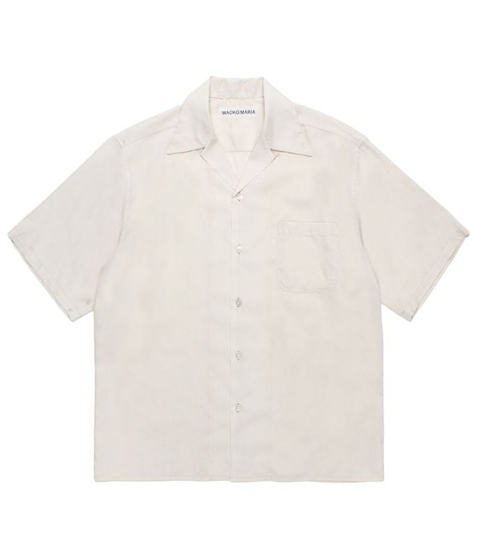 SOKTAS / OPEN COLLAR SHIRT (TYPE-2)【IVORY】