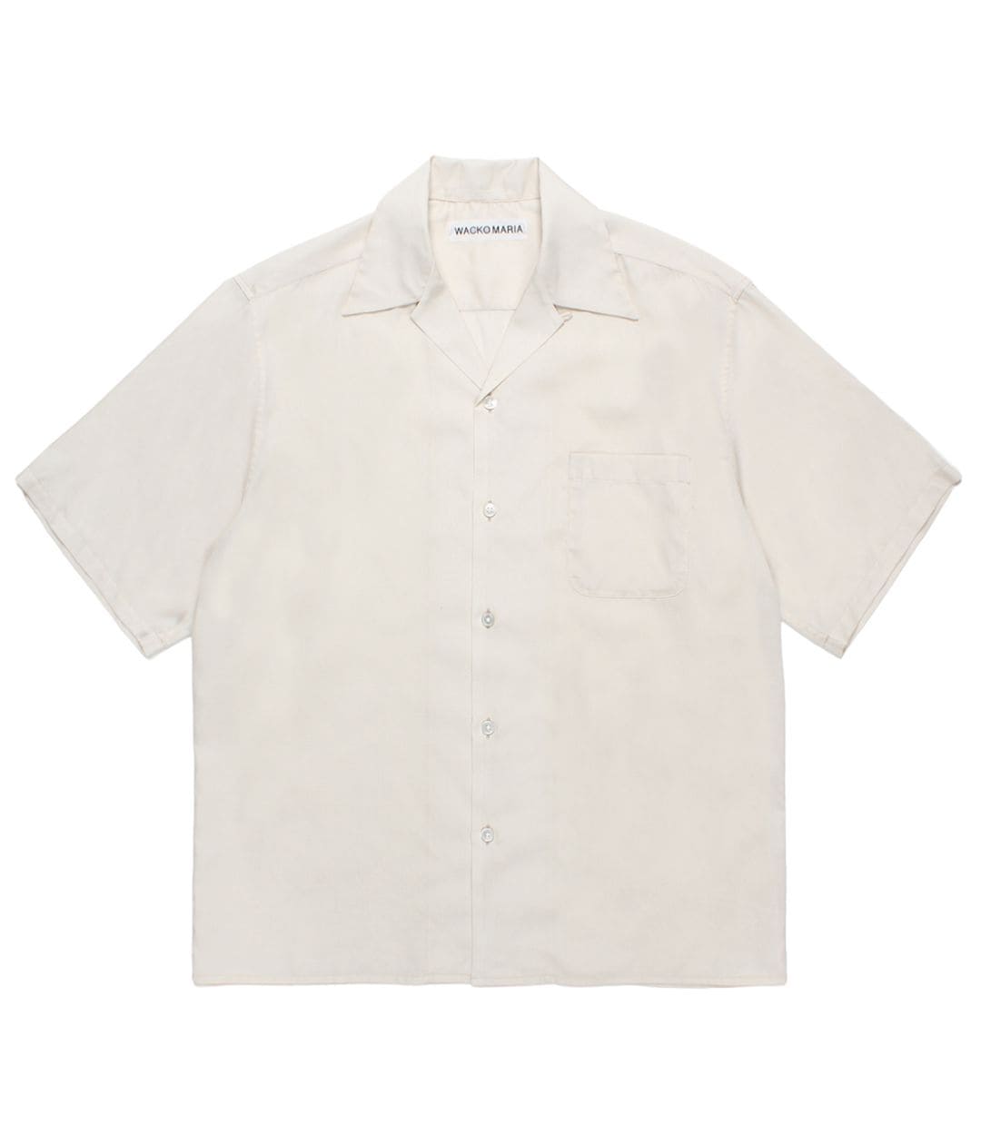SOKTAS / OPEN COLLAR SHIRT (TYPE-2)【IVORY】｜WACKO MARIA｜MELTING