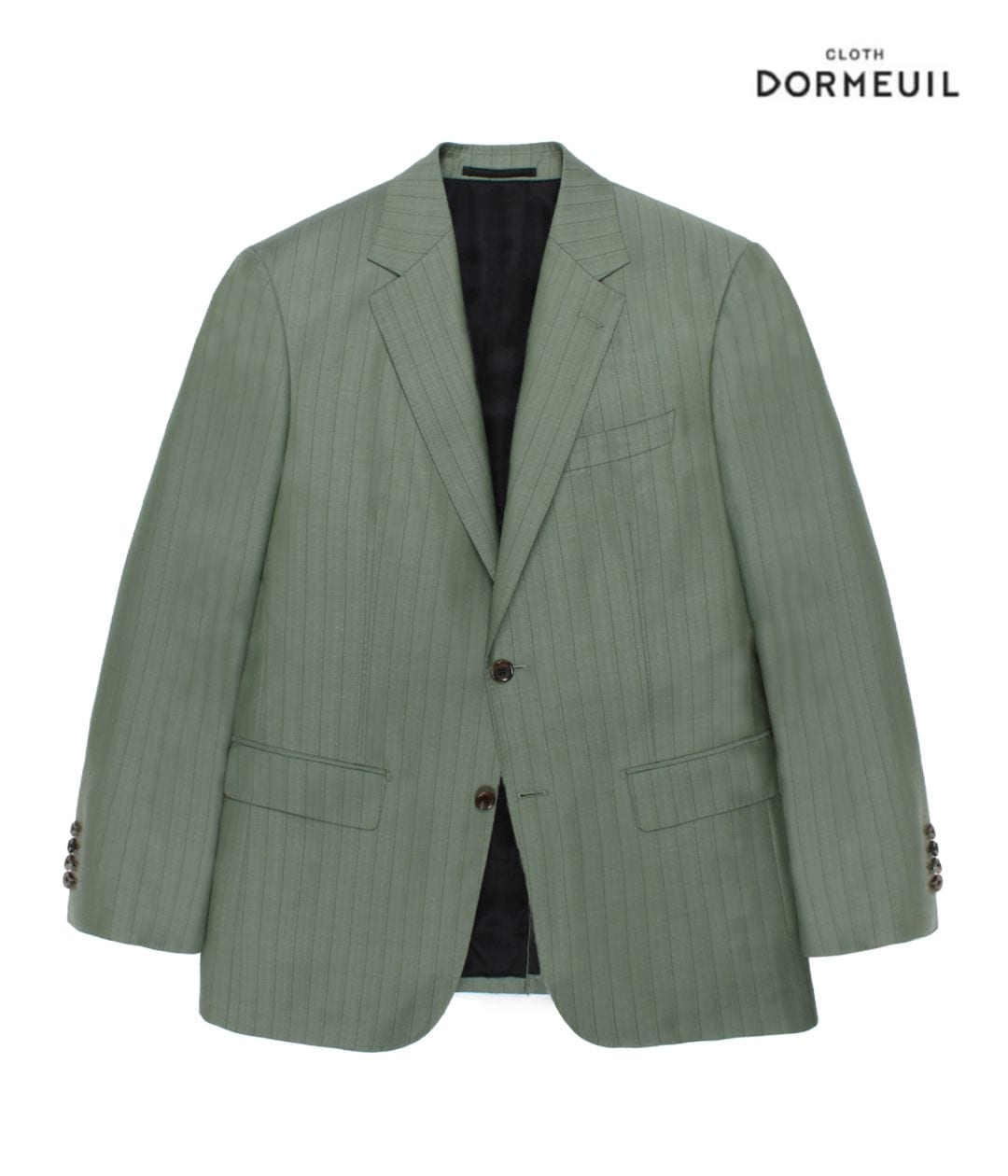 DORMEUIL / SINGLE BREASTED JACKET (TYPE-3)【L-GREEN】｜WACKO MARIA