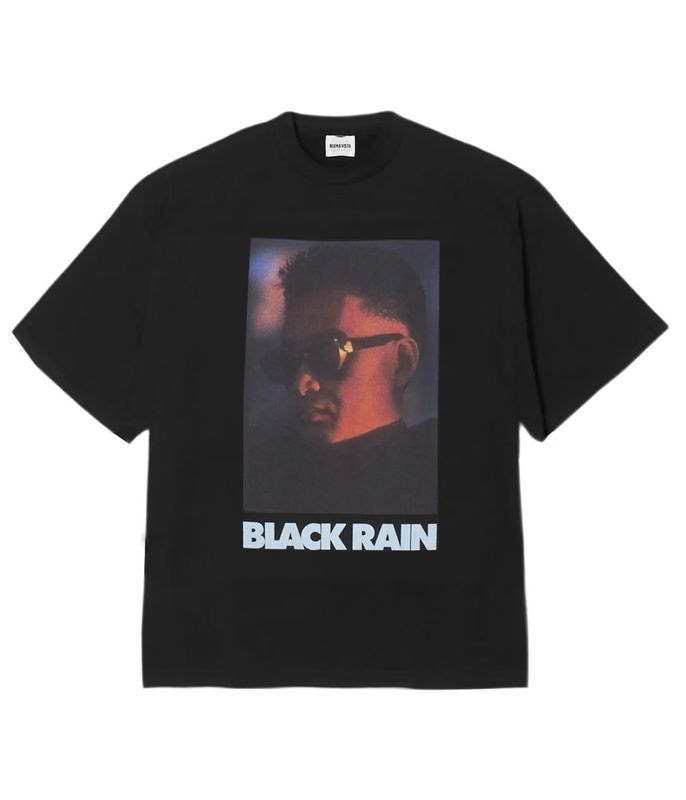 『Black Rain』tee tres【BLACK】