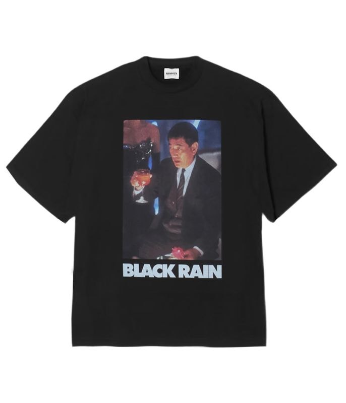 『Black Rain』tee dos【BLACK】