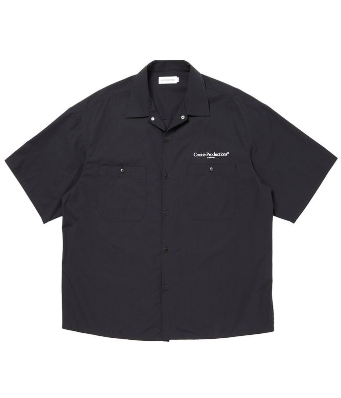 Broad S/S Work Shirt【BLACK】