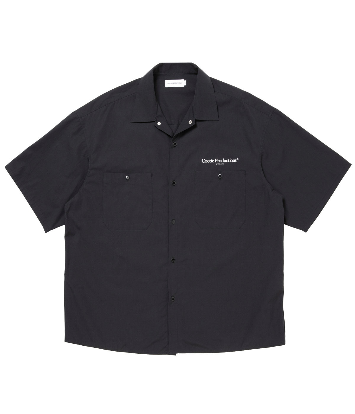 Broad S/S Work Shirt【BLACK】｜COOTIE PRODUCTIONS®︎｜MELTING POT