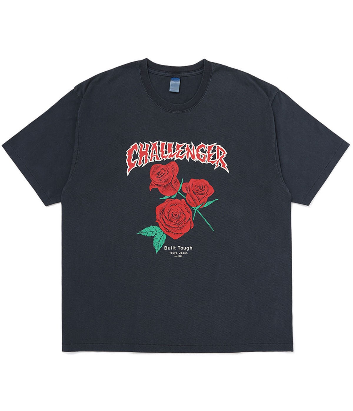 PIGMENT ROSE TEE【RED ROSE】｜CHALLENGER｜MELTING POT（正規取扱店