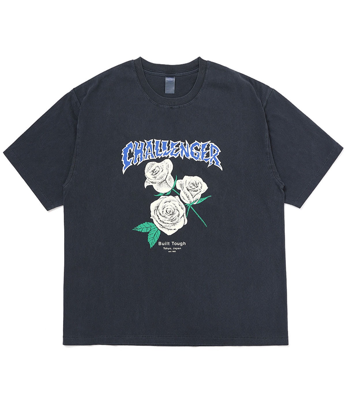 トップス CHALLENGER PIGMENT ROSE TEE WHITE PIGMENT ROSE TEE【WHITE ROSE】｜CHALLENGER｜MELTING POT（正規取扱