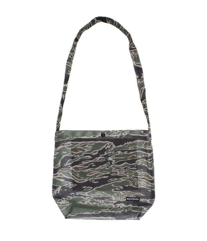 SPEAK EASY / TIGER CAMO MESH SHOULDER BAG【OLIVE】