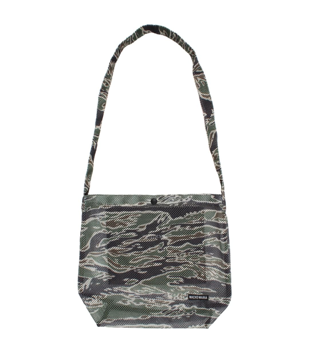 SPEAK EASY / TIGER CAMO MESH SHOULDER BAG【OLIVE】｜WACKO MARIA