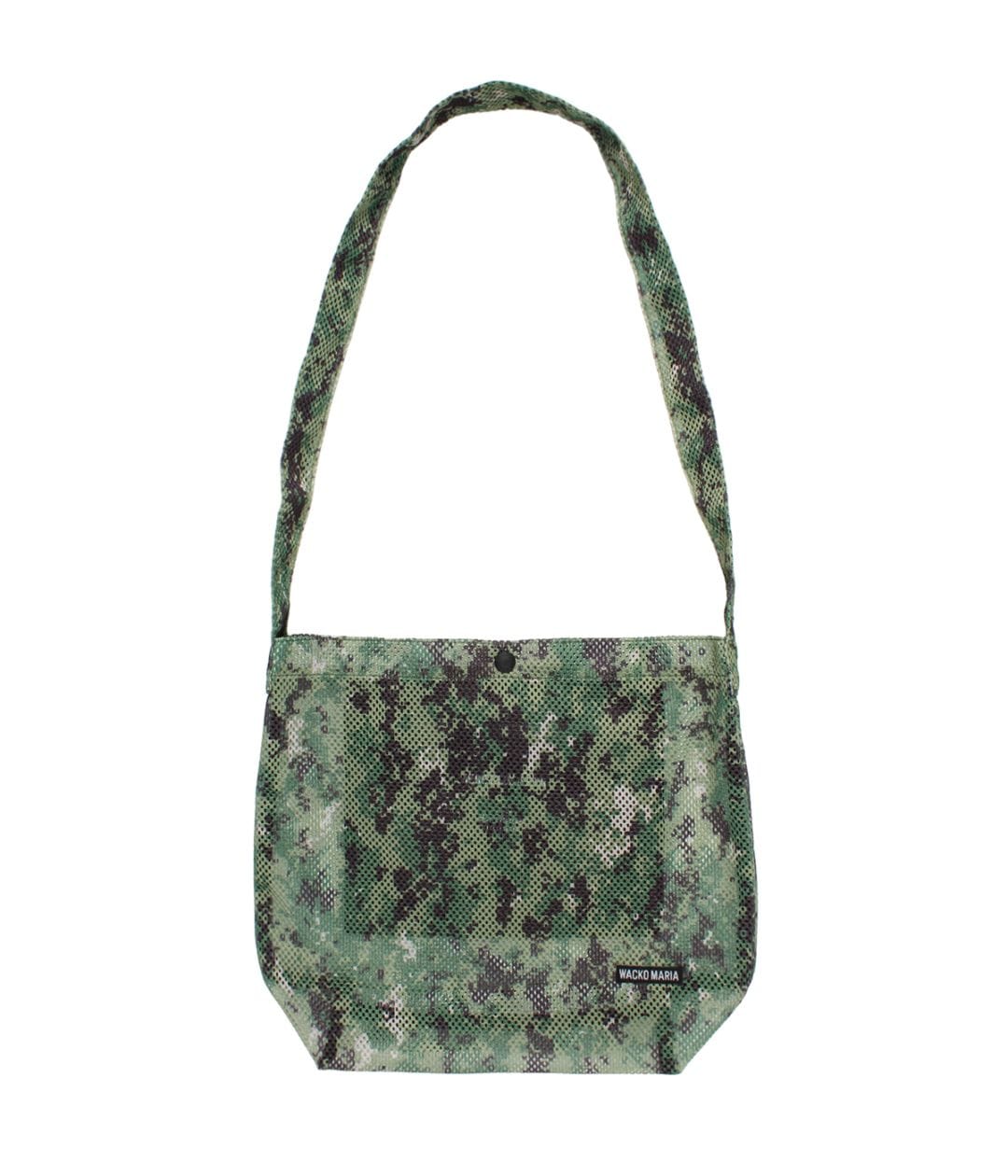 SPEAK EASY / DIGITAL CAMO MESH SHOULDER BAG【KHAKI】｜WACKO MARIA