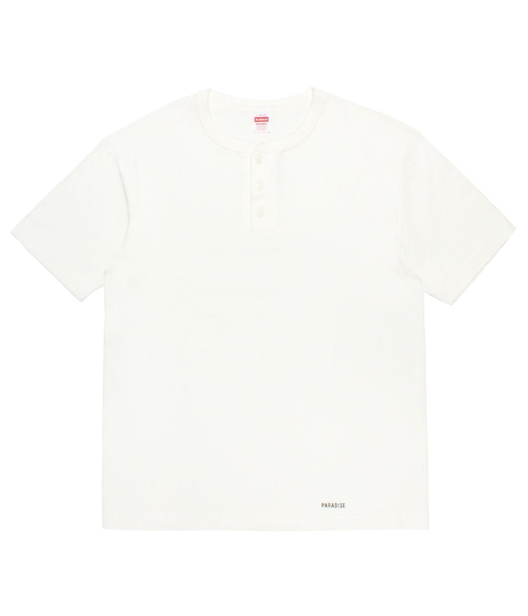 HEALTHKNIT / HENRY NECK T-SHIRT【WHITE】｜WACKO MARIA｜MELTING POT