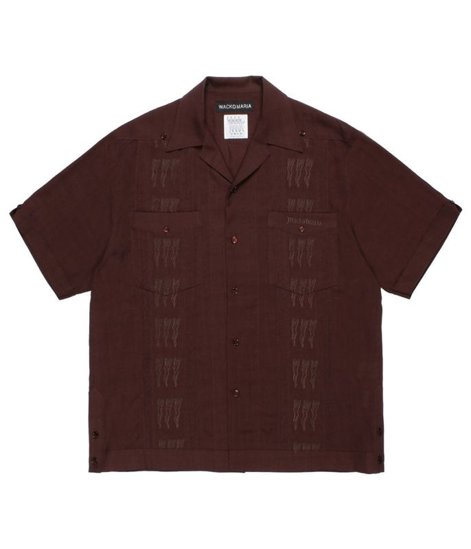 CUBA SHIRT【BROWN】