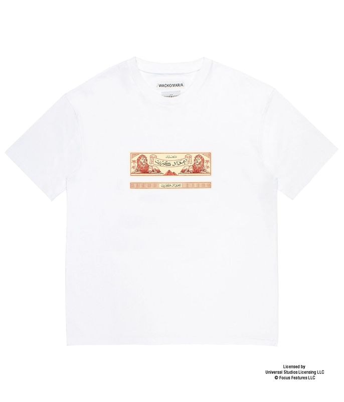 THE PHOENICIAN SCHEME / WASHED HEAVY WEIGHT T-SHIRT (TYPE-2)【WHITE】