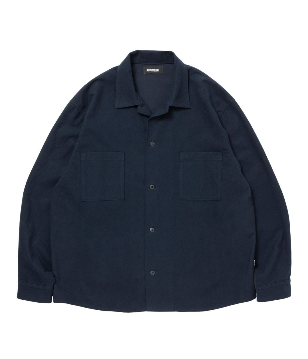 R9 OPEN COLLAR SHIRT【NAVY】2026年 09月入荷予定｜ROTTWEILER 2026AW