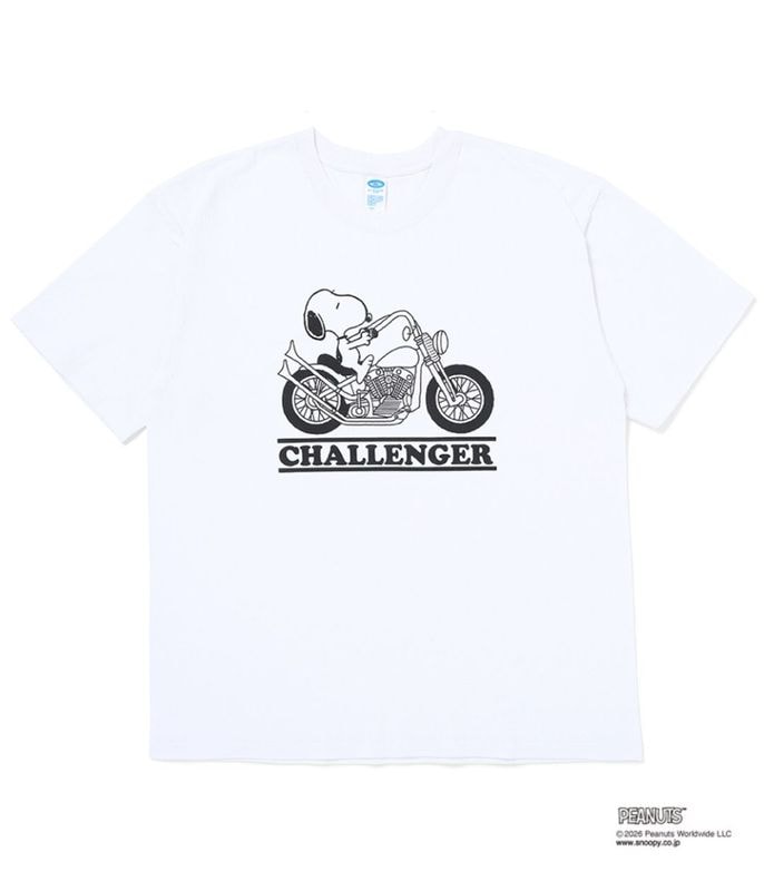 SNOOPY TEE【WHITE】