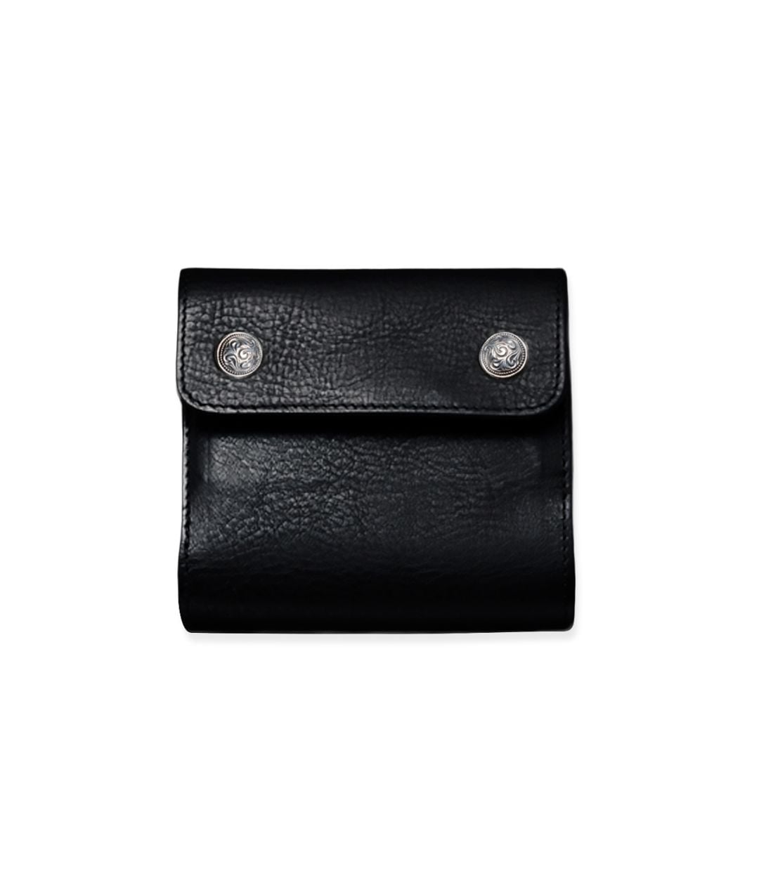 Trifold Wallet (Grain Leather)【BLACK】