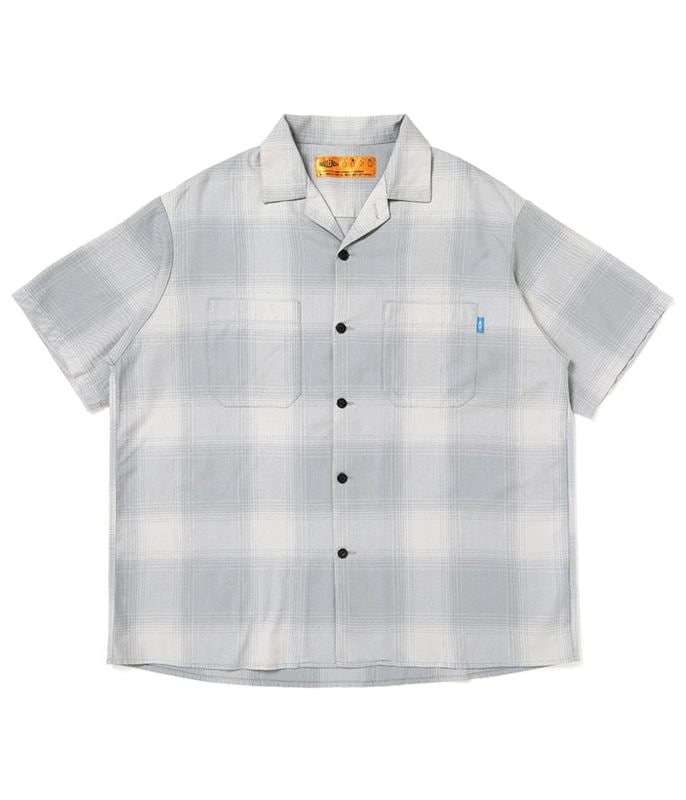 SHADOW CHECK SHIRT【GRAY】