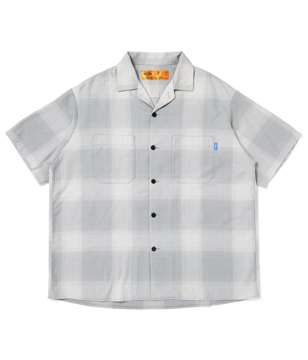 SHADOW CHECK SHIRT【GRAY】｜CHALLENGER｜MELTING POT（正規取扱店