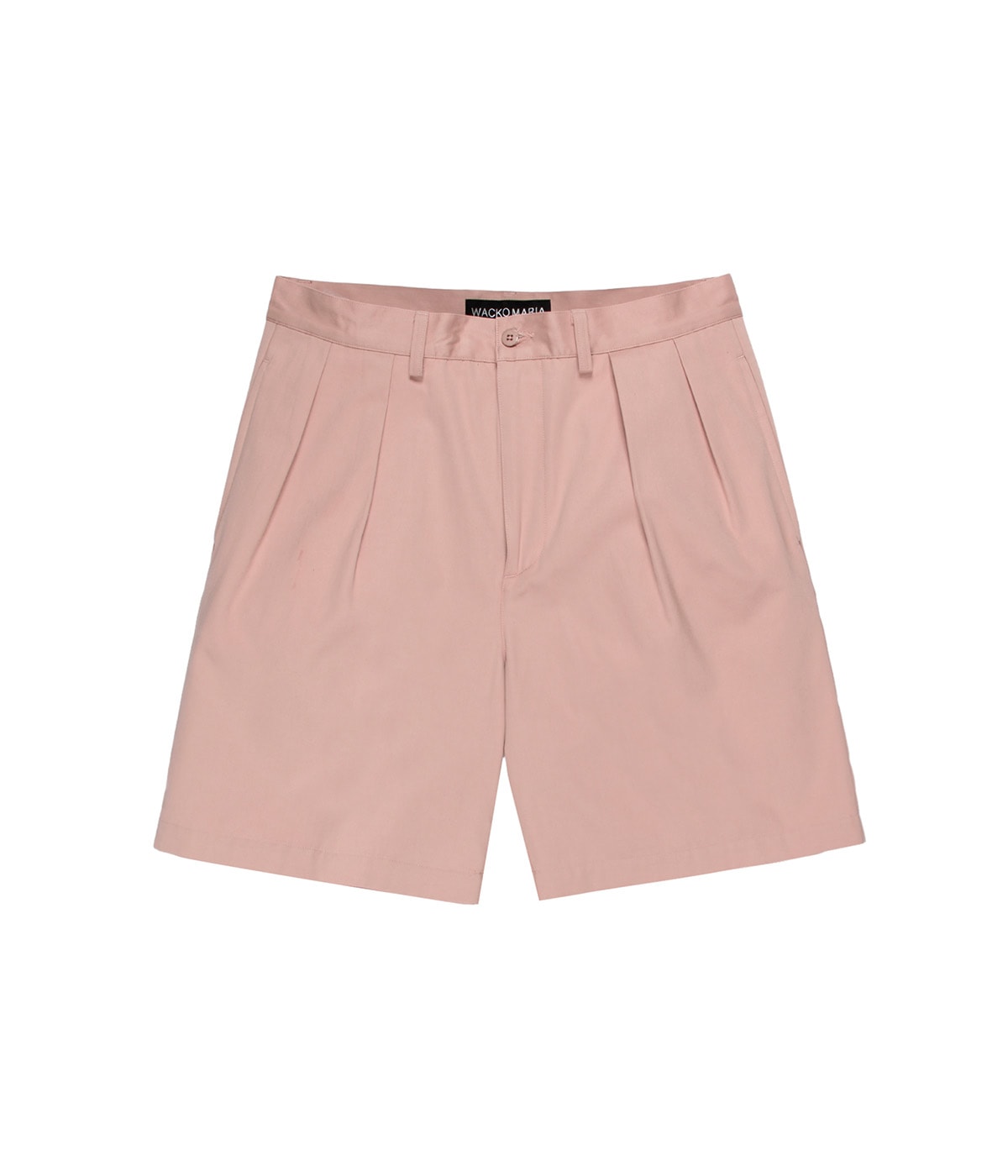 SOLBIATI / DOUBLE PLEATED SHORT TROUSERS【PINK】