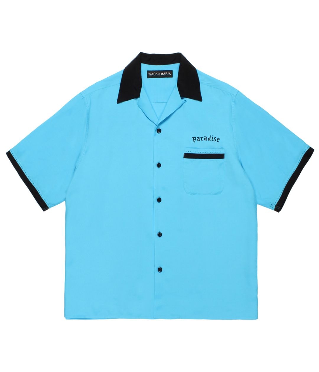 トップス 26ss WACKO MARIA 50'S OPEN COLLAR SHIRT 50'S OPEN COLLAR SHIRT【BLUE】｜WACKO MARIA｜MELTING POT（正規取扱