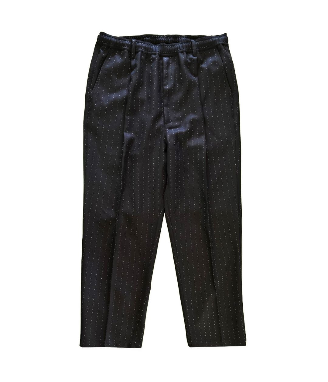WOOL GLITTER STRIPE EASY PANTS【BLACK×GOLD】|exodus brand WOOL GLITTER STRIPE EASY PANTS【BLACK×GOLD】|exodus brand