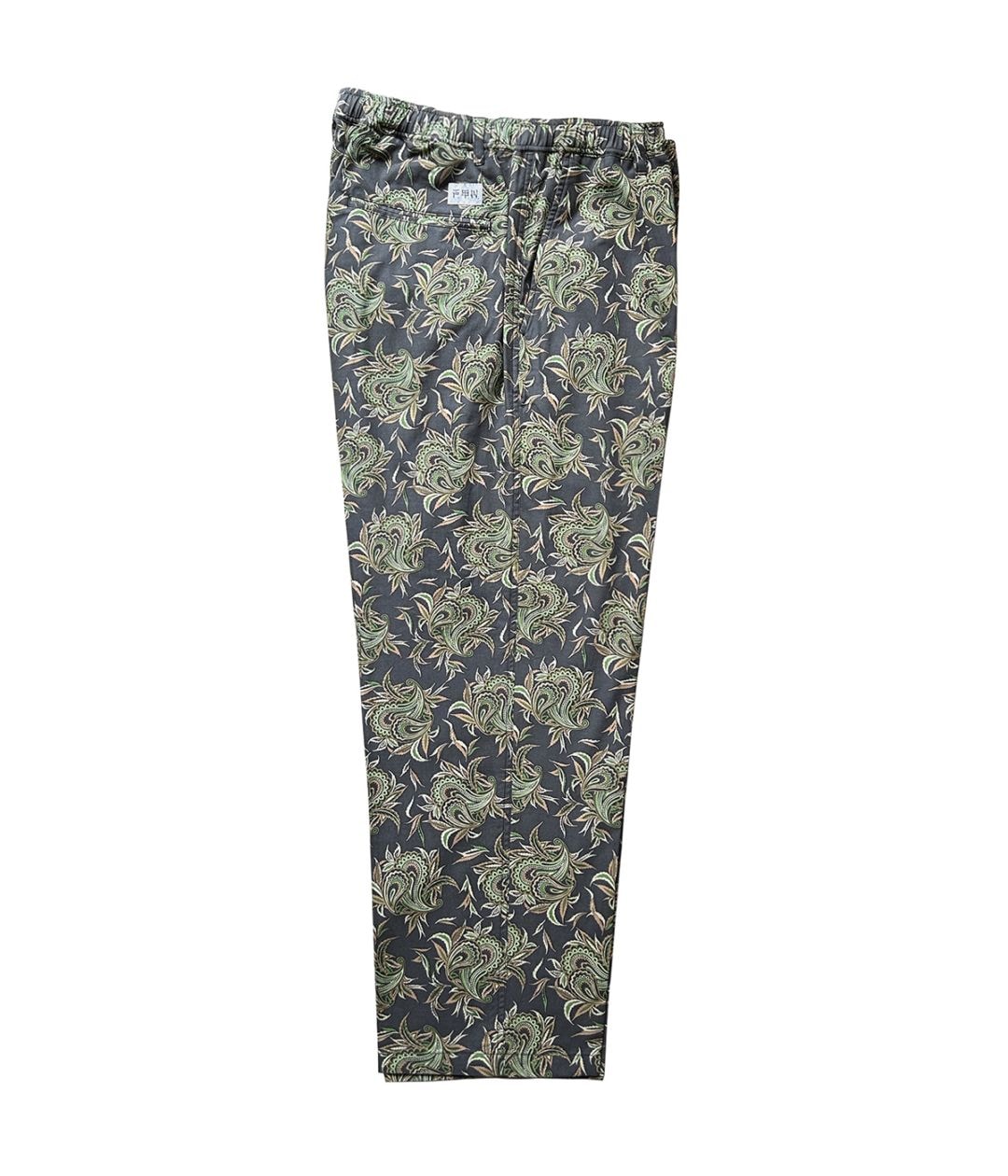 BUDS PAISLEY EASY PANTS【CHARCOAL】