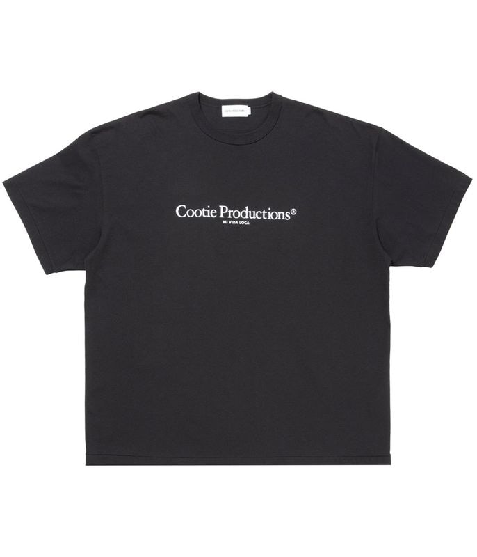 Print S/S Tee-2【BLACK】