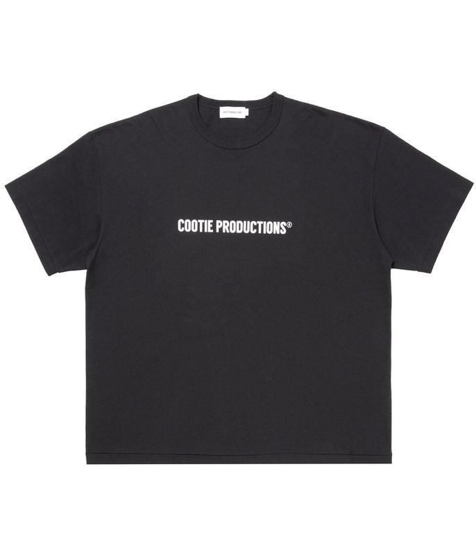 Print S/S Tee-1【BLACK】